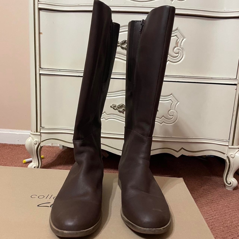 Brown Leather Boots